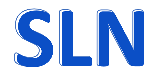 SLN logo - blue